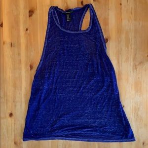 Work our tank top, sheer